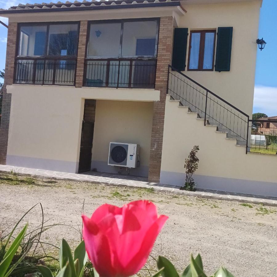 Villa Casa Di Zio à Monticiano Extérieur photo